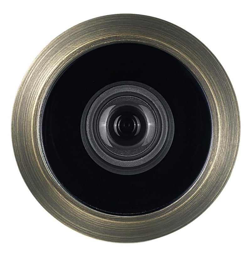 TOGU 220-degree Solid Brass Peep Holes for Door with 16mm Drill Bit  0.63 inch Door Peephole with Privacy  Compatible with Door Thick from 1-3/8"" to 2-1/6""  Antique Bronze Finish - Image 5
